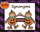 Free Halloween Synonyms Activities ELA Center for 1st and 