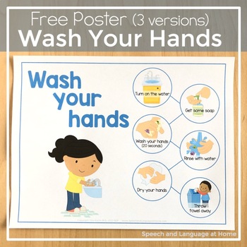 Hand Washing Poster Printable
