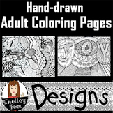 Free Hand-drawn Adult Coloring Pages