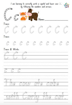 Free Handwriting Worksheets Printable by Teach It Today | TPT