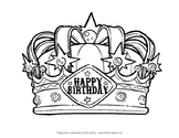 Free Happy Birthday Crown