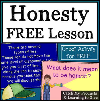 Preview of Honesty Lesson for Promethean Board Use