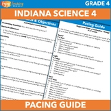 Free Indiana Fourth Grade Science Pacing Guide for New Standards
