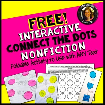 Preview of Free Interactive Reading Notebook Activity: Connect the Dots