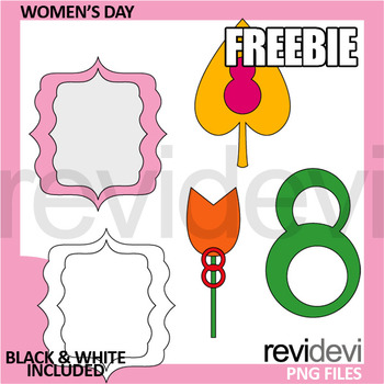 Preview of Free International Women's Day clip art