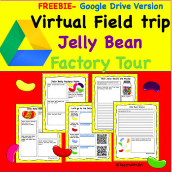 Preview of Free Jelly Bean Virtual Field Trip to the Jelly Belly Factory for Google