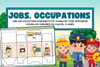 Preview of Free Jobs and Occupations Worksheets