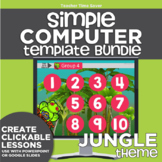 Free K-2 Distance Learning Simple Computer Lesson Template