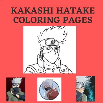 Kakashi Hatake coloring pages — Printable coloring pages