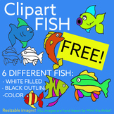 Free Kids Clip Art- Fish!