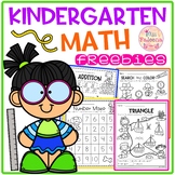 Free Kindergarten Math