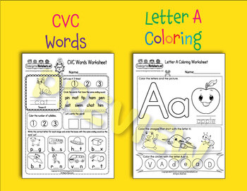 free kindergarten worksheets by learning yay teachers pay teachers