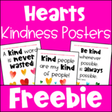 Free Valentine's Kindness Quotes Posters with Heart Theme
