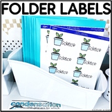 Free Labels For Folders and Journals