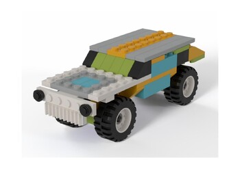 Preview of Free Lego Instruction. Sport Car - WeDo 2.0