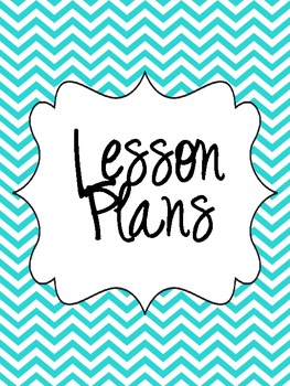 Free Lesson Plan Binder Covers by Miss Nelson | Teachers Pay Teachers