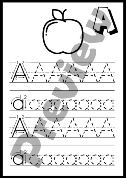 Free Letter Trace Activity / Worksheets / Trace letters by Hope ...