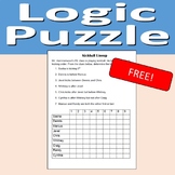 Free Logic Puzzle Worksheet
