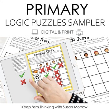 Preview of Free Logic Puzzles Sampler DIGITAL AND PRINT