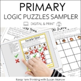 Free Logic Puzzles Sampler DIGITAL AND PRINT