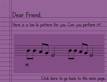 Free Low La Melody Game: You've Got Mail Interactive PDF and