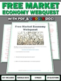 Free Market Economy - Webquest with Key (Google Docs Included)