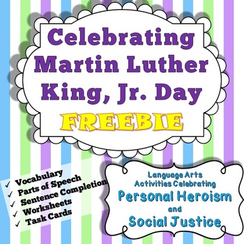 Preview of Free Martin Luther King, Jr. Day & Black History Month Activities