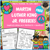Free Martin Luther King Jr. Worksheet Activity PreK Kinder
