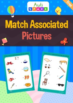 Preview of Match Associated Pictures Worksheets - Things that go together