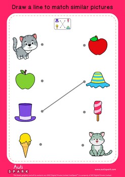 matching similar pictures worksheets visual discrimination special