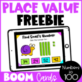 Free Math Boom Cards for Place Value to 99: Base Ten, Expa
