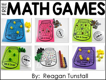 Preview of Free Math Center Games