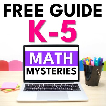 Preview of Free Math Mystery Guide | Skill Alignment for Grades K-5