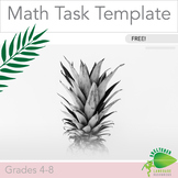 Free Math Task Template