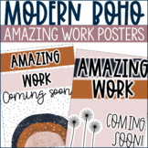 Free Modern Boho Classroom Decor | Posters