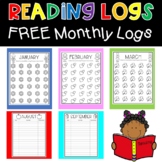 Free Monthly Reading Logs