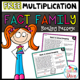 Free Multiplication Facts Reading Passage (3rd - 5th)