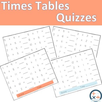 Preview of Free Multiplication Times Table Quiz