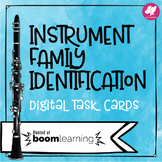 Free Music Boom Cards: Instrument Family Identification