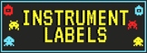 Free Music Mallet/Orff Instrument Signs (Retro Video Game)