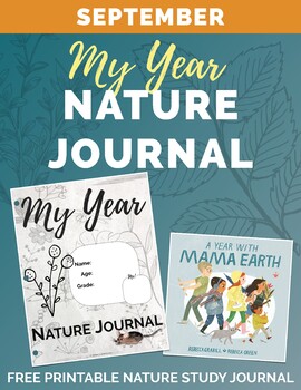 Preview of Free My Year Nature Journal - SEPTEMBER Printables