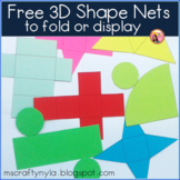 Free 3D Shape Nets Templates