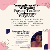 Free Neurodiversity-Affirming Parent-Teacher Conference Playbook