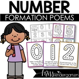 Free Number Formation Poems Editable Rhymes Posters and Ta