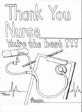 Free Nurses' Appreciation Writing/Drawing Pages