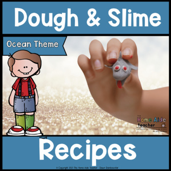 Preview of Free Ocean Theme Dough and Slime Recipes