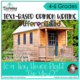 Free Opinion Writing Prompts with Articles: Living in Tiny Houses