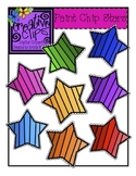 {Free} Paint Chip Stars {Creative Clips Digital Clipart}