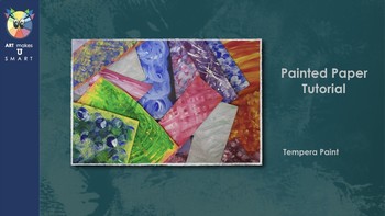 Preview of Free Painted Paper Tutorial Powerpoint