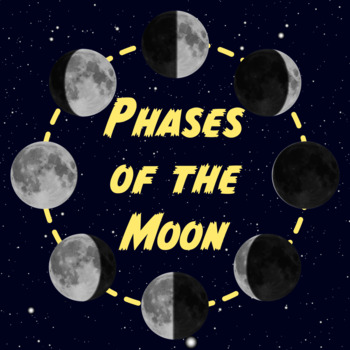 Preview of Free Phases of the Moon Activity Worksheet (with Solutions)
